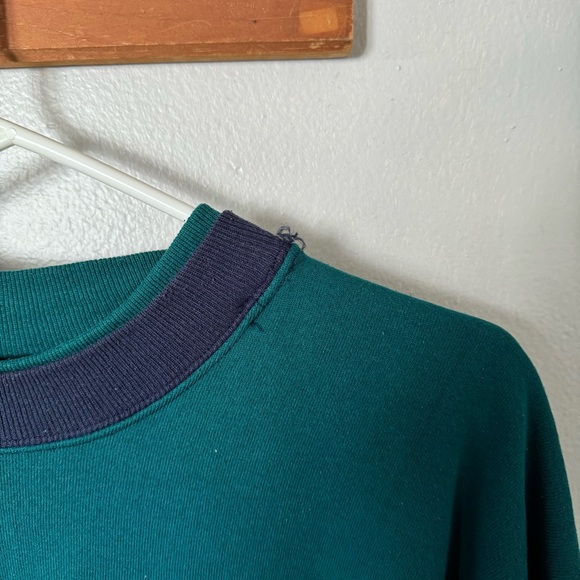 Vintage 90s Hanes Two Tone Sweatshirt Size Large - Picture 4 of 4